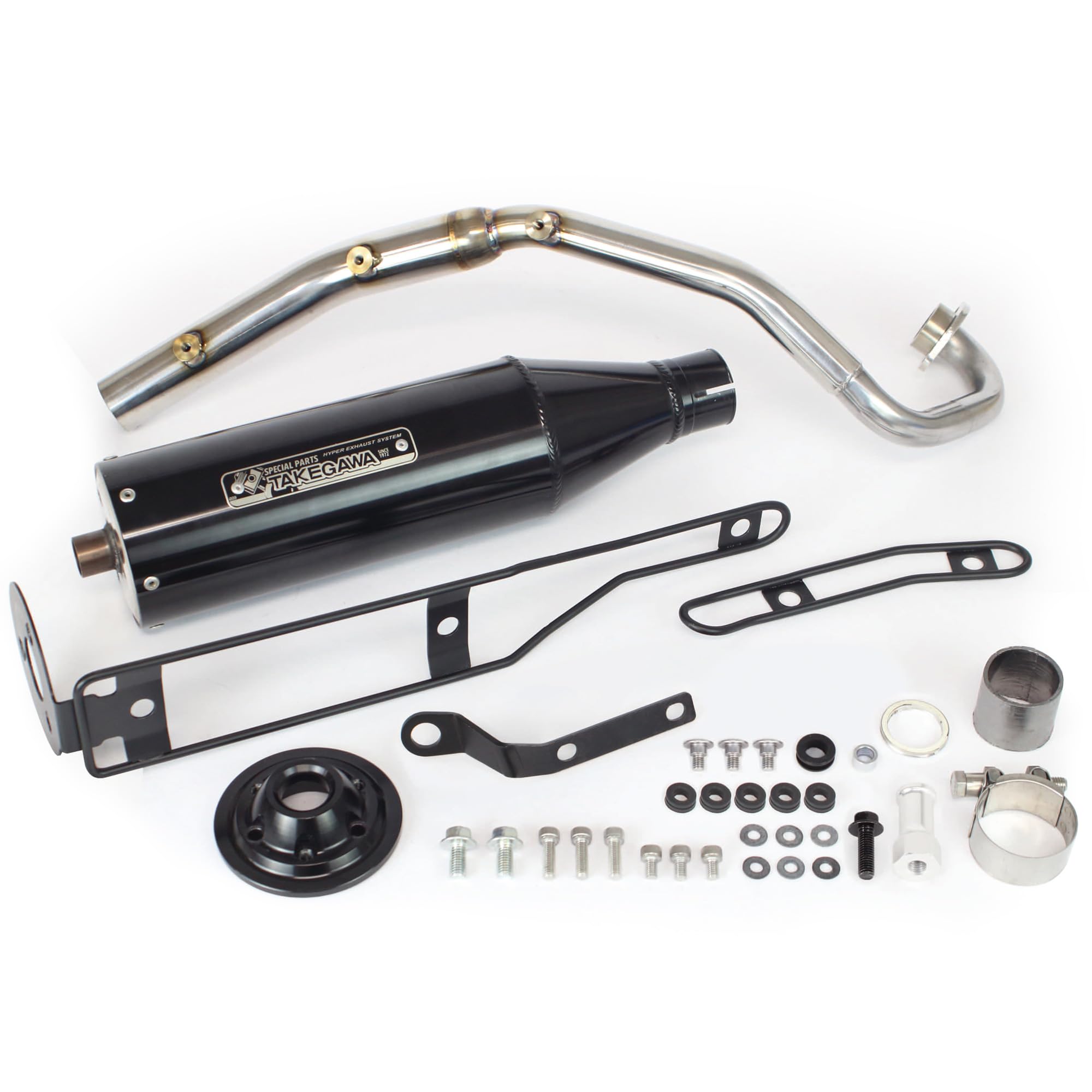 Amazon.co.jp: スペシャルパーツ武川(TAKEGAWA) トラッカーマフラー